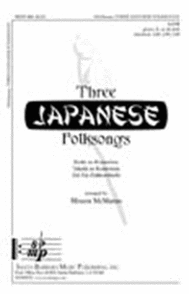 Three Japanese Folksongs - SATB Octavo image number null