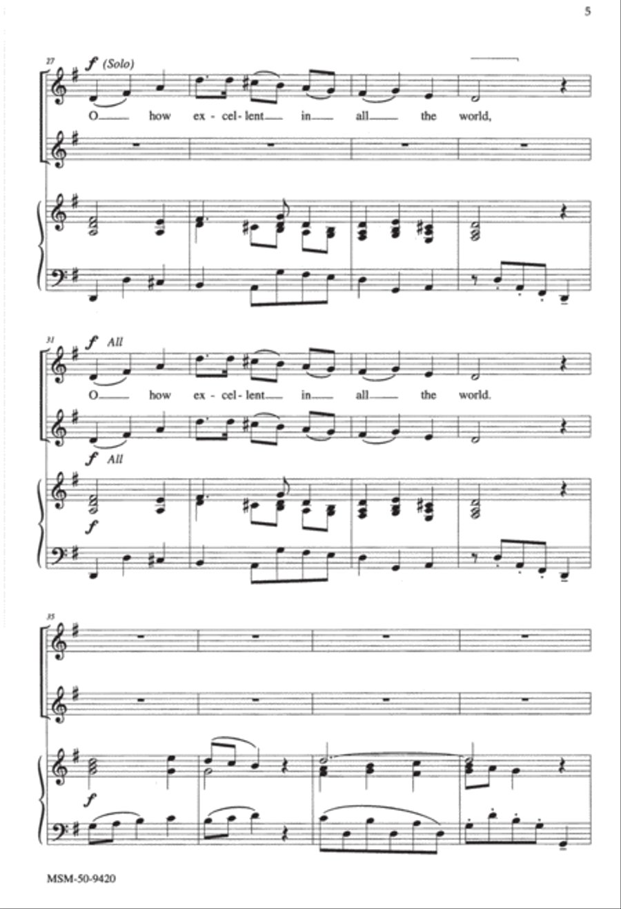 O God, Creator O God, Creator SA scores gallery preview page 3