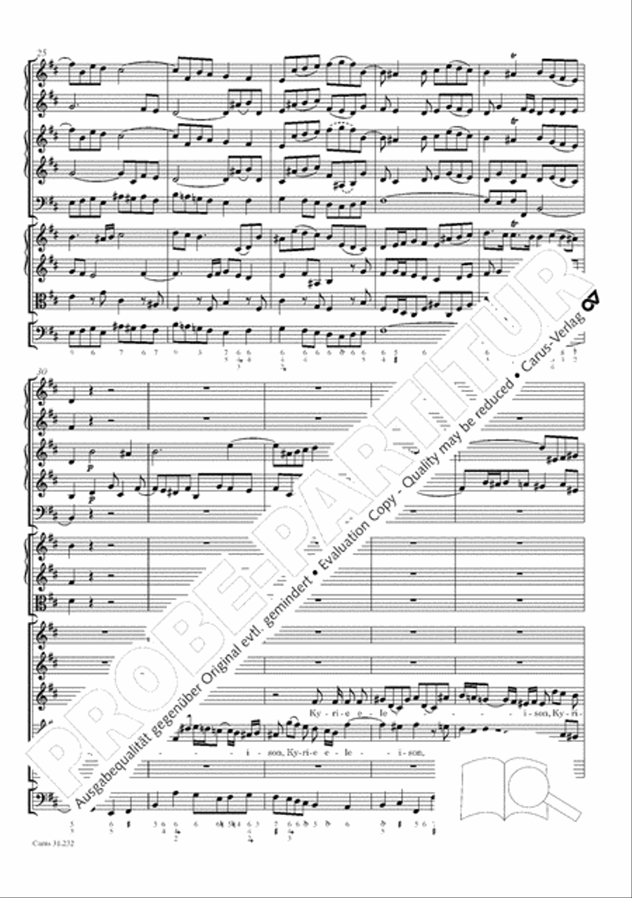 B Minor Mass, BWV 232 (Messe in h-Moll) SSATB scores gallery preview page 16