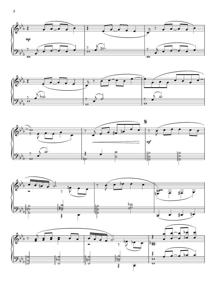Losing My Mind (from Follies) Piano Solo scores gallery preview page 2