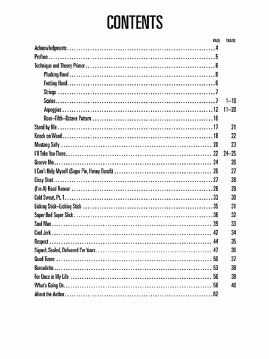 R&B Bass – A Guide to the Essential Styles and Techniques Bass Guitar Tablature scores gallery preview page 2