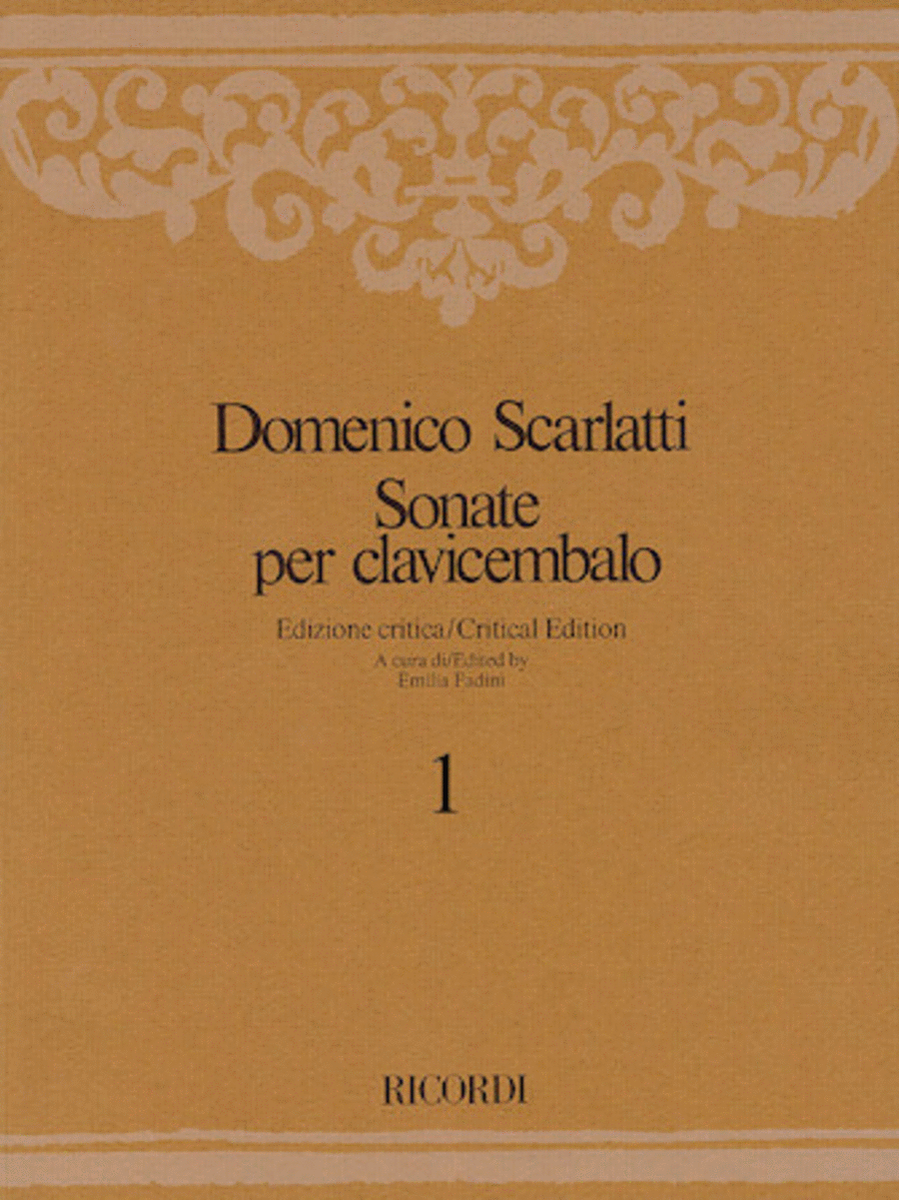Sonate per Clavicembalo Volume 3 Critical Edition