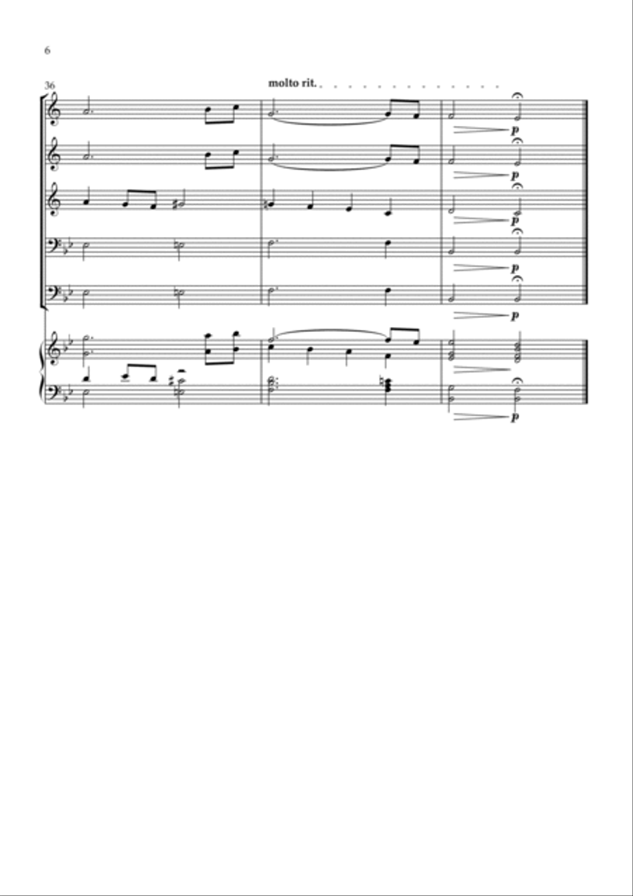 Love Theme (tema D'amore) Horn scores gallery preview page 6