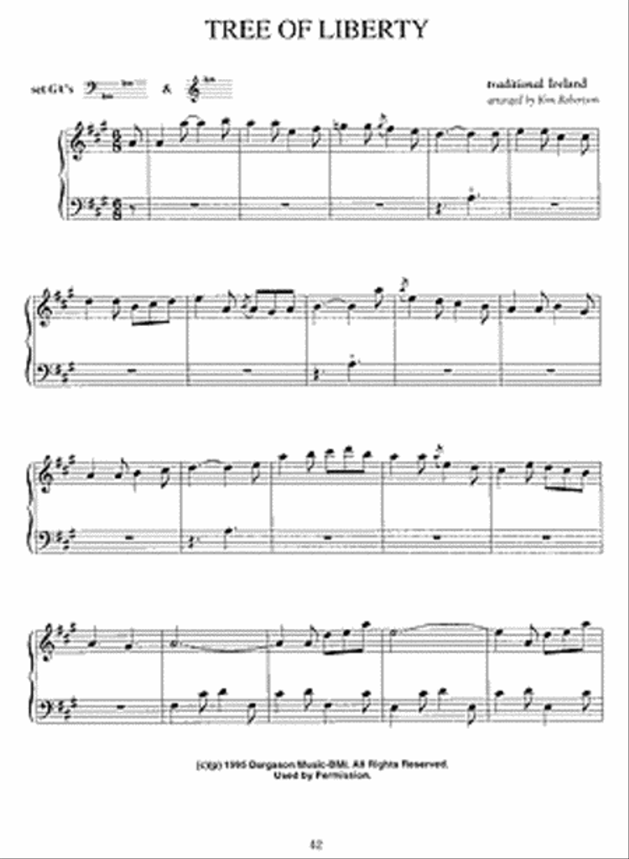 Treasures Of The Celtic Harp Pedal Harp scores gallery preview page 3