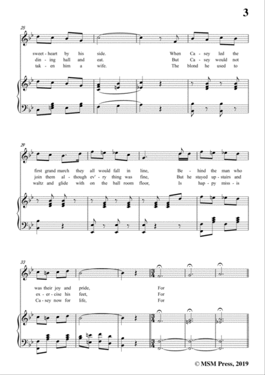 Charles B. Ward-Band Played On,in B flat Major,for Voice&Piano Voice scores gallery preview page 5