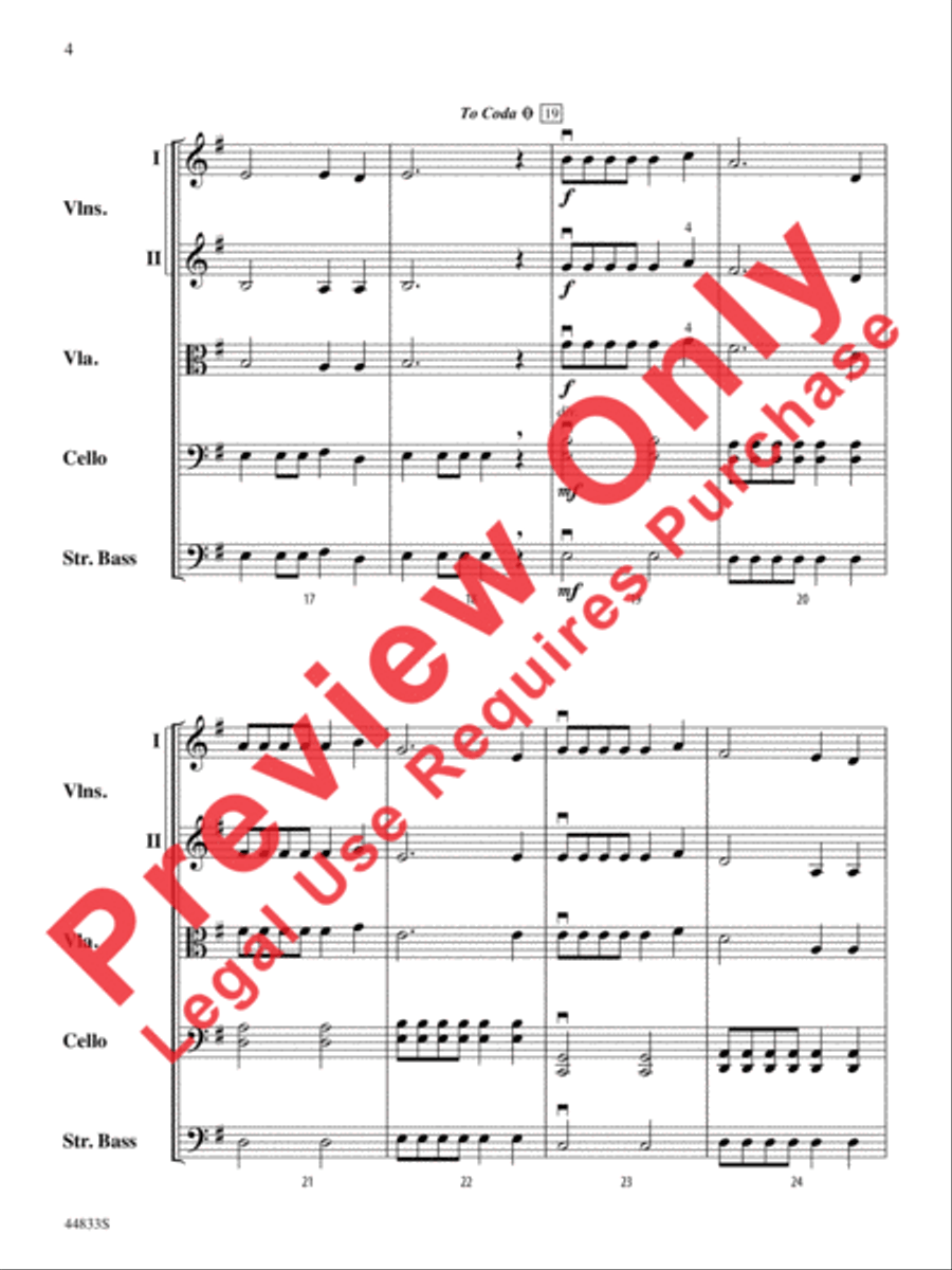 Our Heroes String Orchestra scores gallery preview page 13