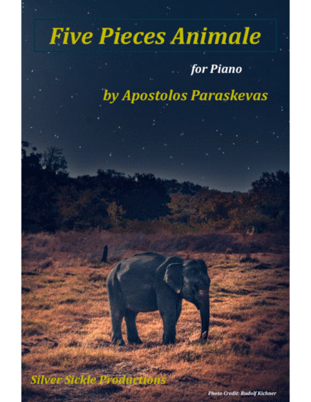 Five Animal Piano Pieces for Children image number null