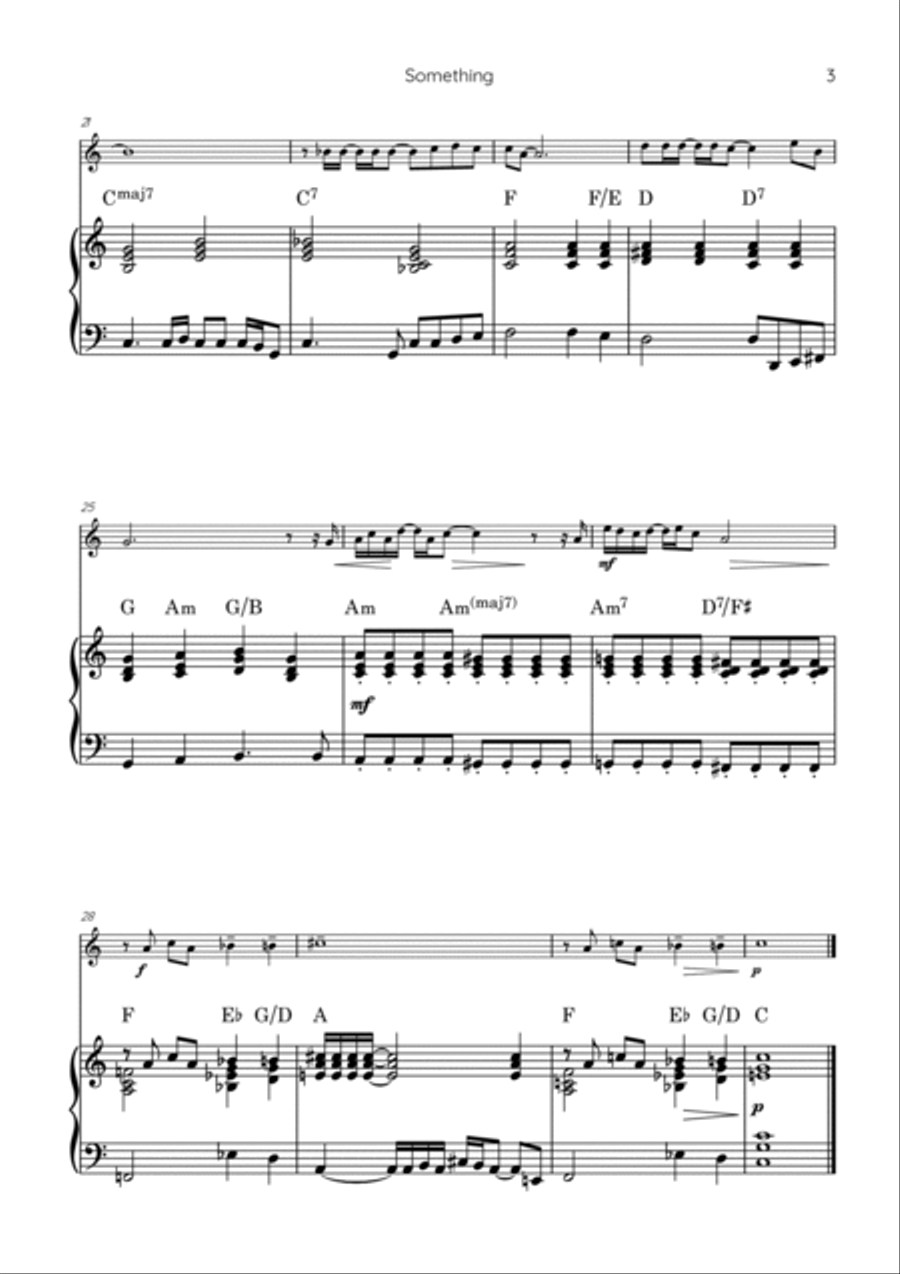 Something Something Piccolo scores gallery preview page 3