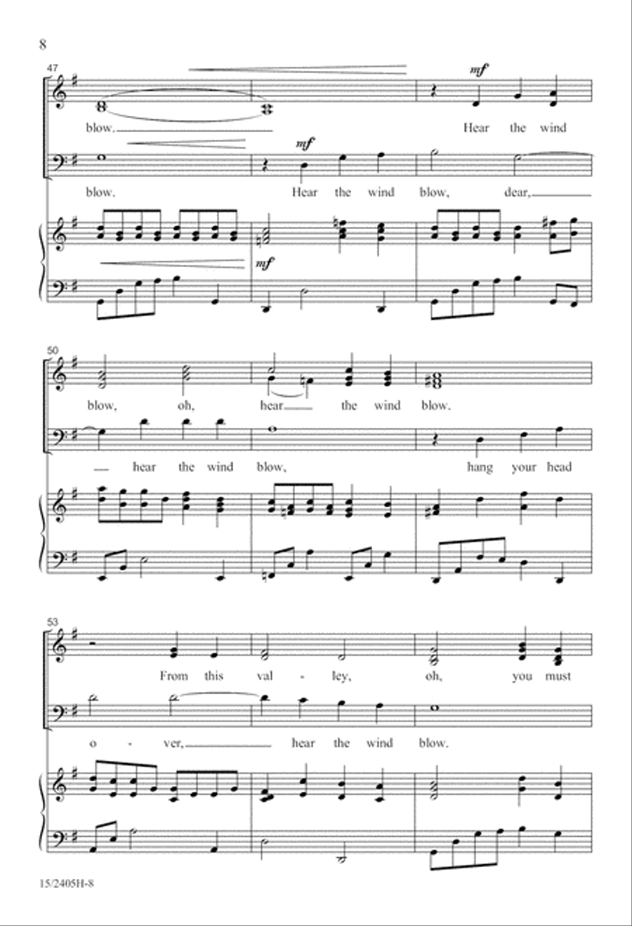 Red River Valley Red River Valley Choir scores gallery preview page 9