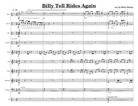 Billy Tell Rides Again w/Tutor Tracks