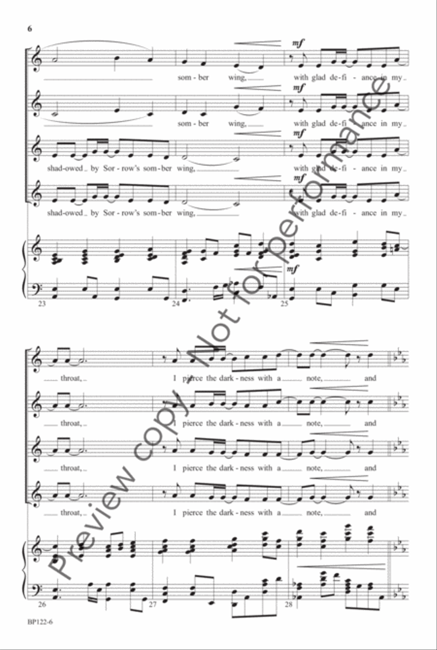 The Gift To Sing (SSAA) SSAA scores gallery preview page 6