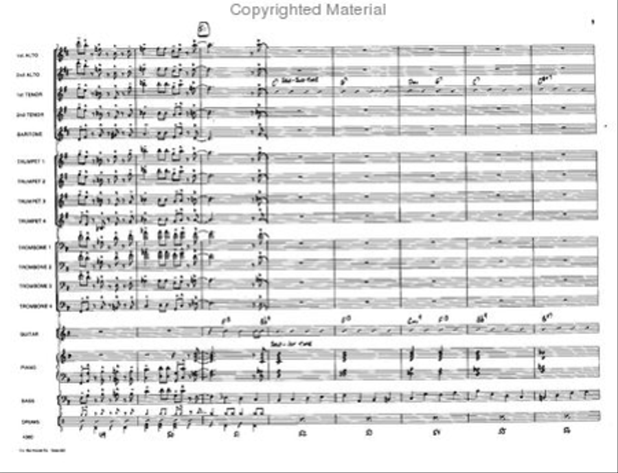 Duke It Out! Jazz Ensemble scores gallery preview page 8