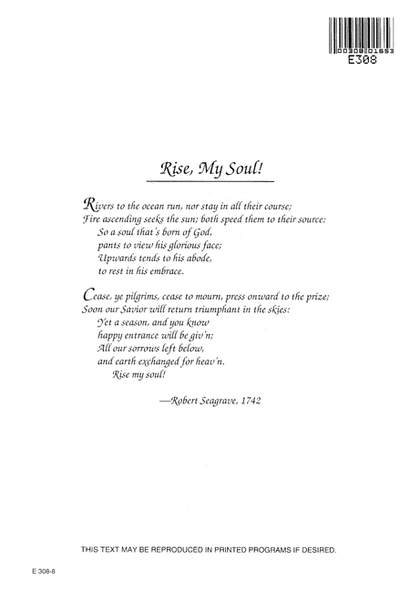 Rise, My Soul