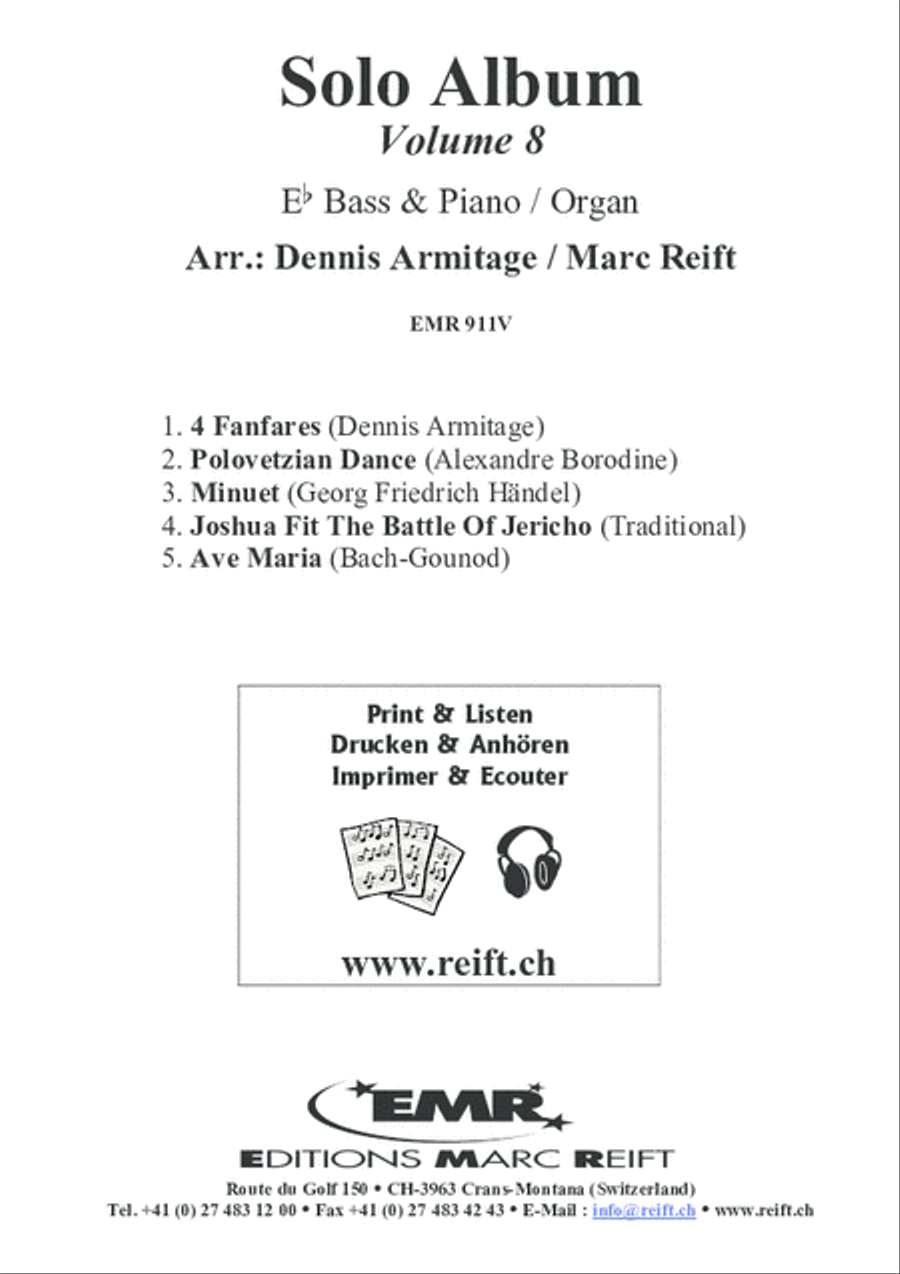 Solo Album Volume 08 Solo Album Volume 08 Organ scores gallery preview page 2