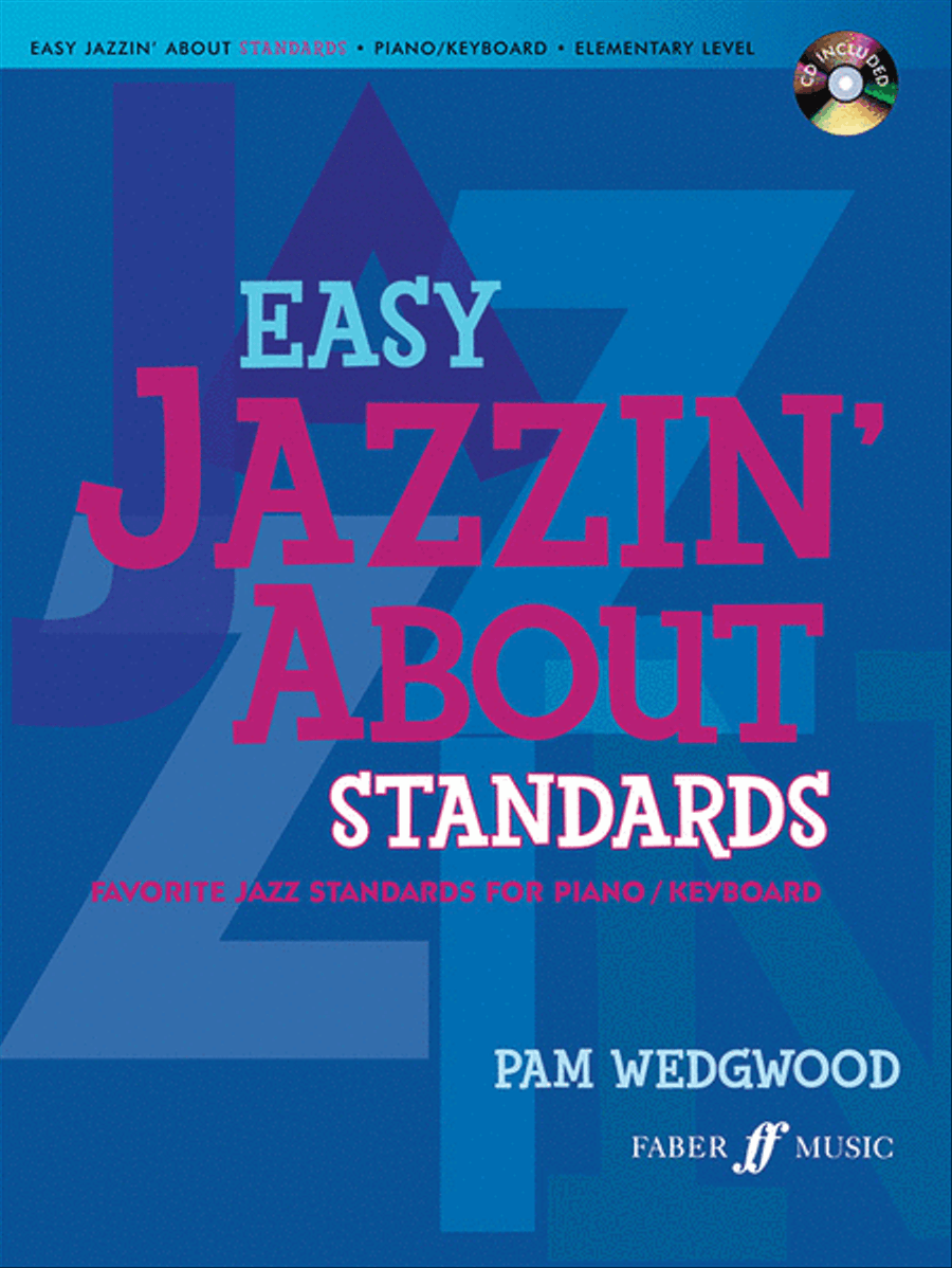 Easy Jazzin' About Standards -- Favorite Jazz Standards for Piano / Keyboard Easy Piano scores gallery preview page 1