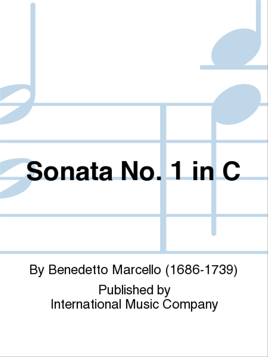 Sonata No. 1 In C Piano Accompaniment scores gallery preview page 1