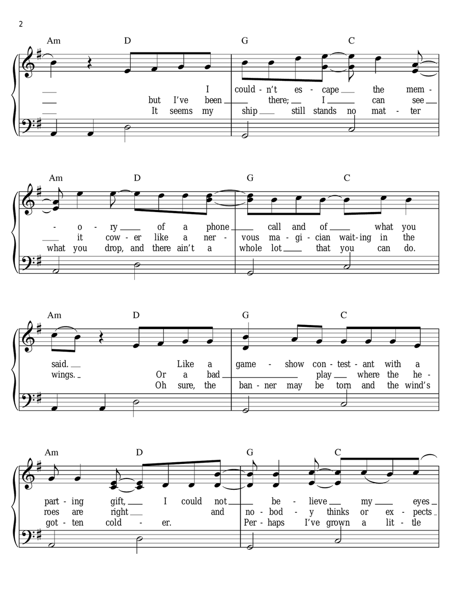 Run Around Easy Piano scores gallery preview page 2