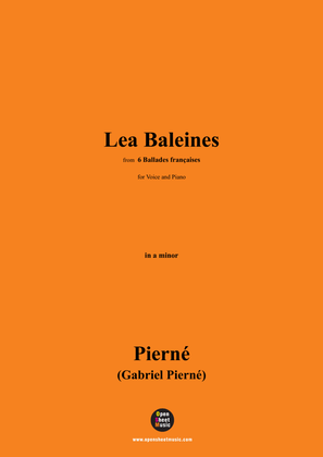 G. Pierné-Lea Baleines,in a minor