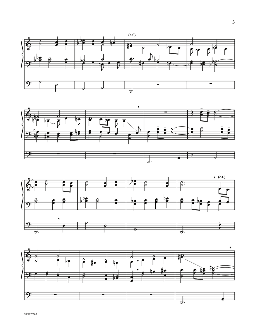 Hymn Meditations for Organ, Vol. 2 (Digital Download) Organ scores gallery preview page 2