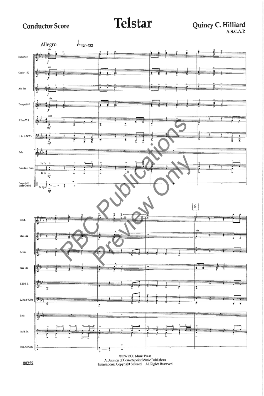Telstar Telstar Concert Band scores gallery preview page 3