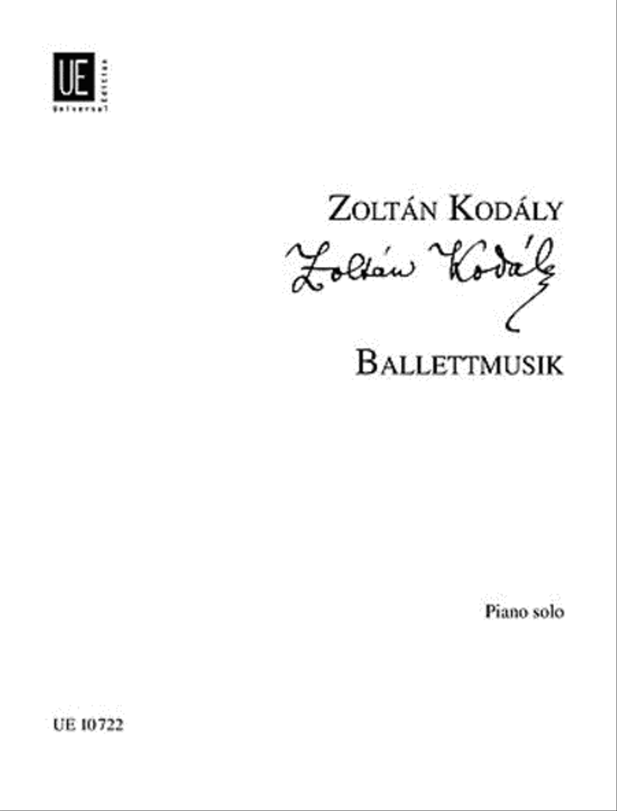 Ballet Music School and Community scores gallery preview page 1
