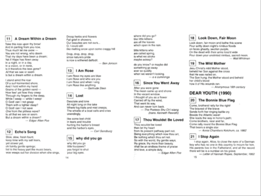 Daron Hagen: Songs