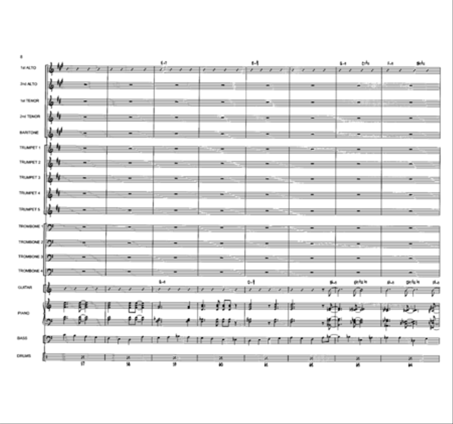 Northern Encounter Jazz Ensemble scores gallery preview page 9