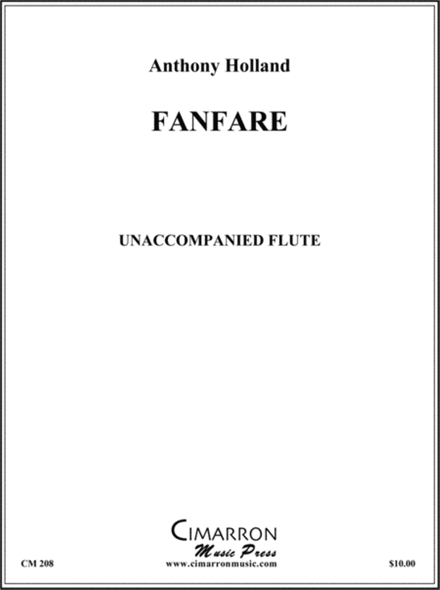 Fanfare Fanfare Flute Solo scores gallery preview page 1