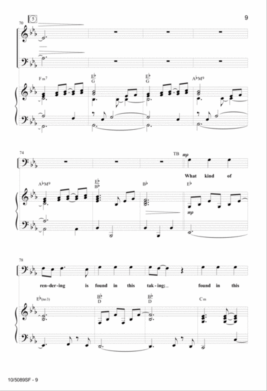 Cup of Salvation Cup of Salvation 4-Part scores gallery preview page 8