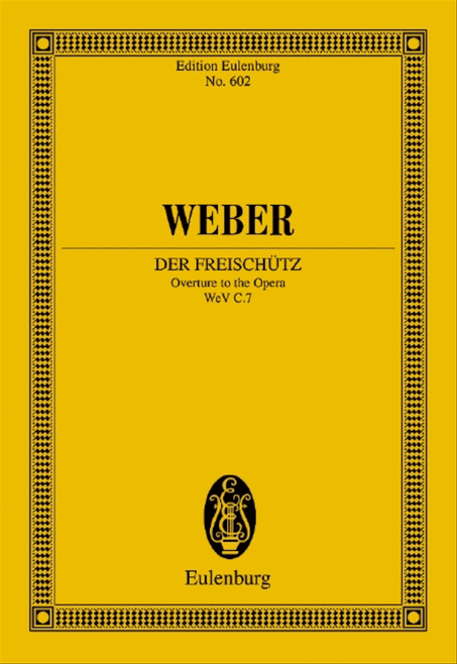 Der Freischütz Orchestra scores gallery preview page 1
