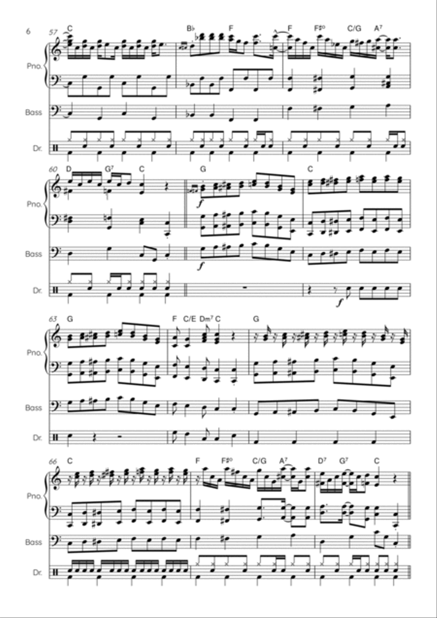 Root Beer Rag Bass Voice scores gallery preview page 6