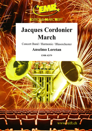 Book cover for Jacques Cordonier March