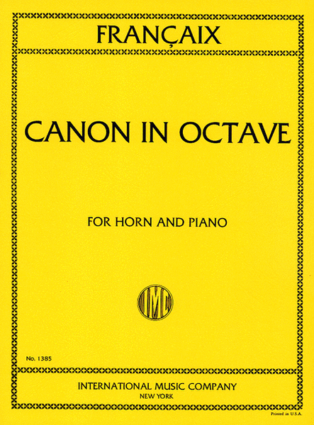 Canon In Octave