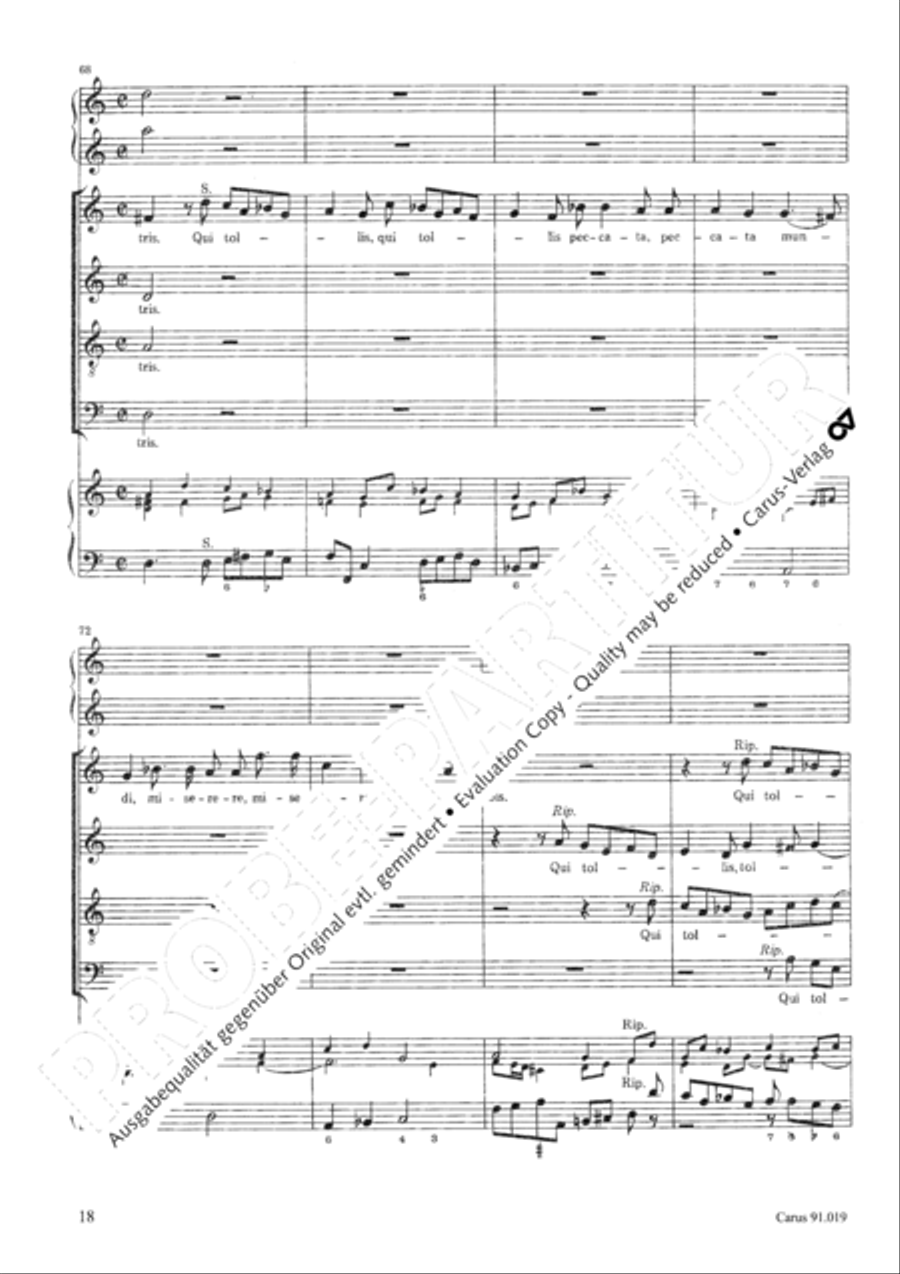 Non sine quare Non sine quare 4-Part scores gallery preview page 21