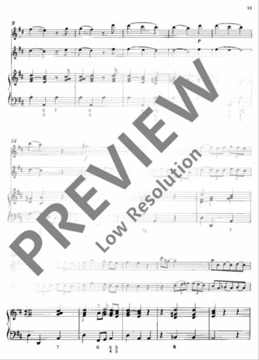 Triosonata B minor Triosonata B minor Flute scores gallery preview page 16