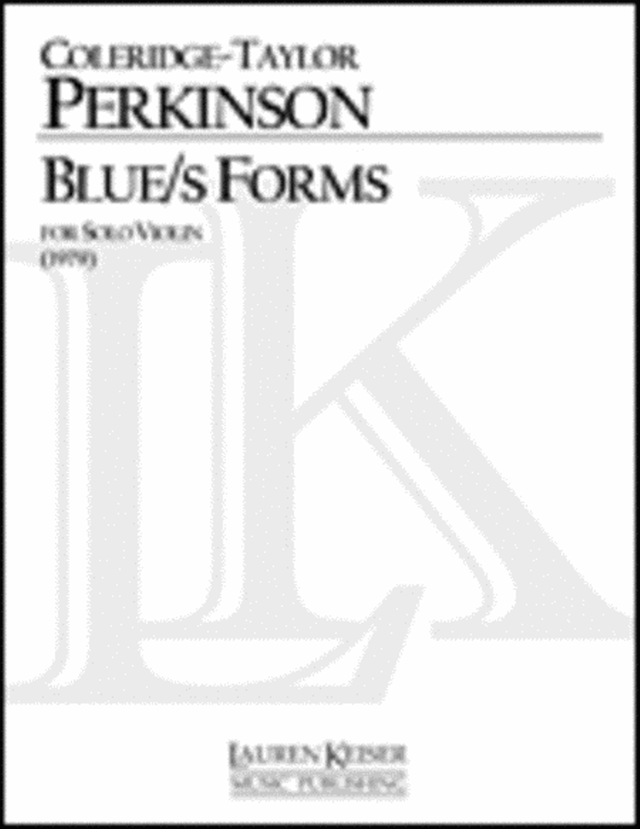 Blue/s Forms Blue/s Forms Violin Solo scores gallery preview page 1