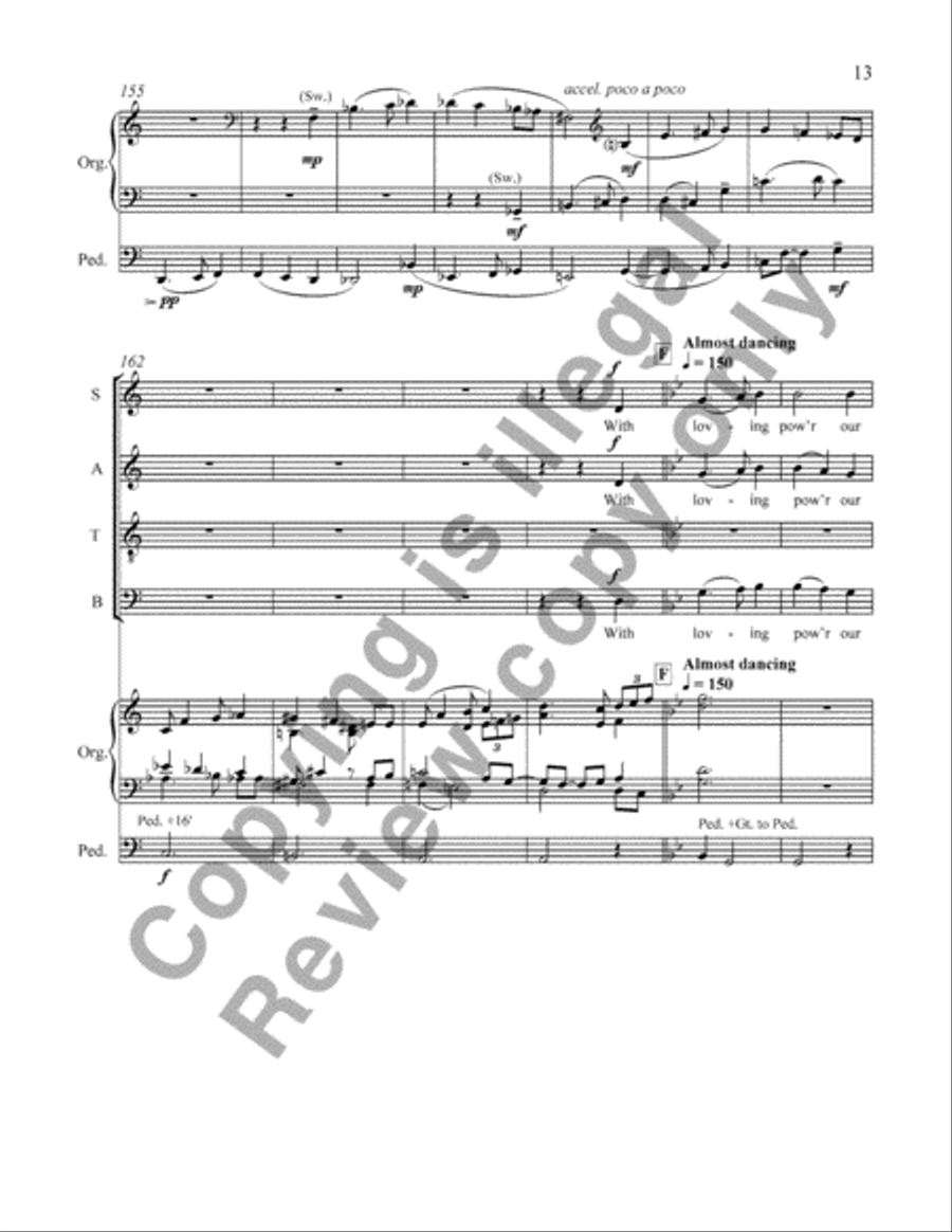 This Peerless Dawn 4-Part scores gallery preview page 13