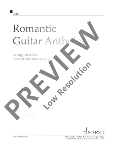 Romantic Guitar Anthology