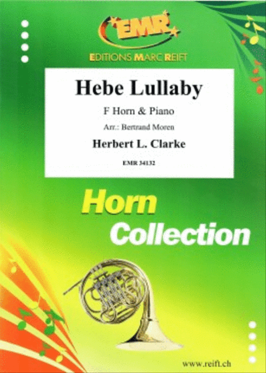 Hebe Lullaby Hebe Lullaby Horn scores gallery preview page 1