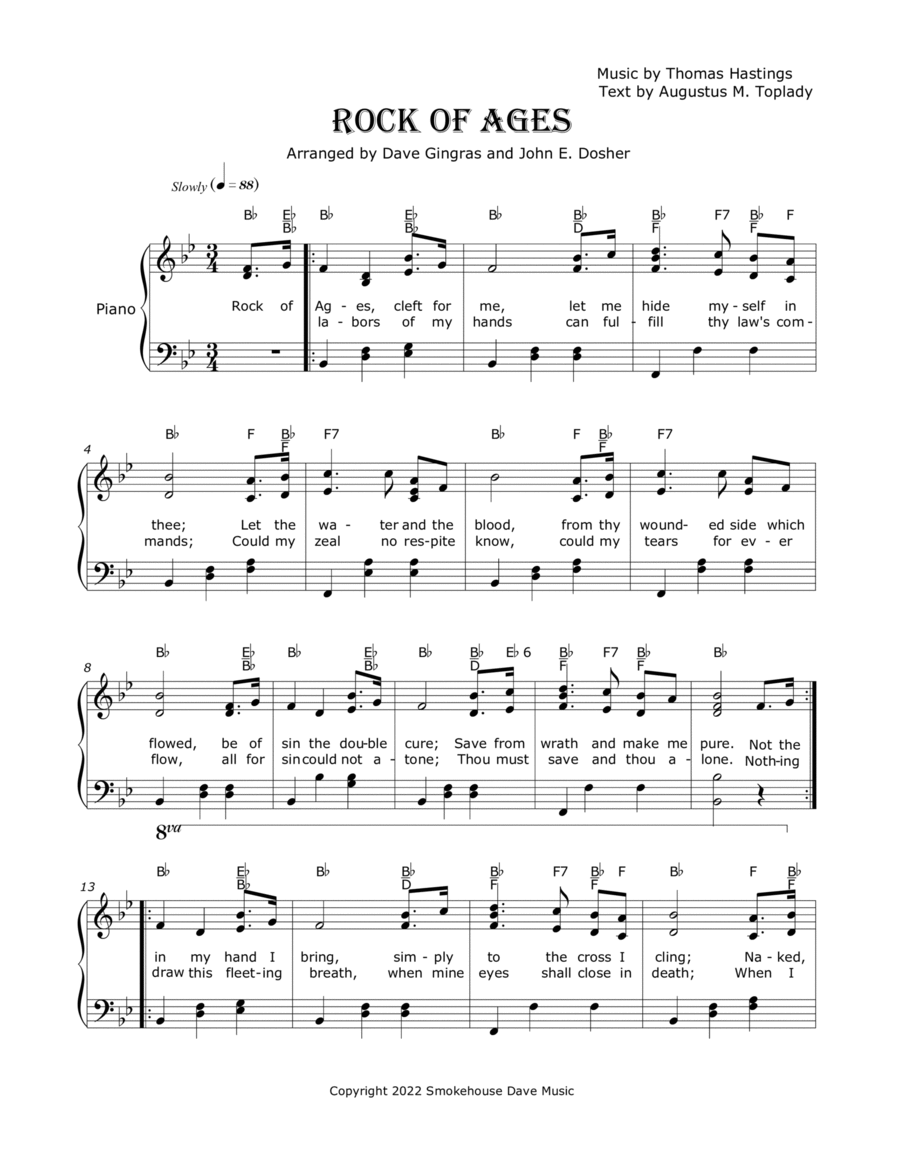 Rock of Ages Rock of Ages Voice scores gallery preview page 1