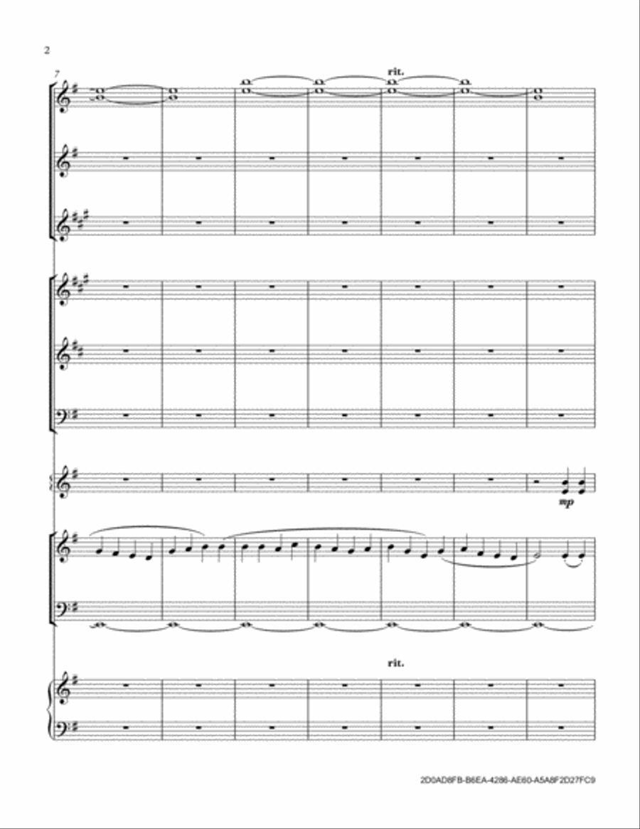 O Come, O Come Emmanuel O Come, O Come Emmanuel Full Orchestra scores gallery preview page 2