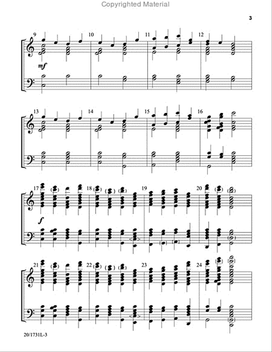 A Jubilant Peal A Jubilant Peal 5-Octaves scores gallery preview page 3