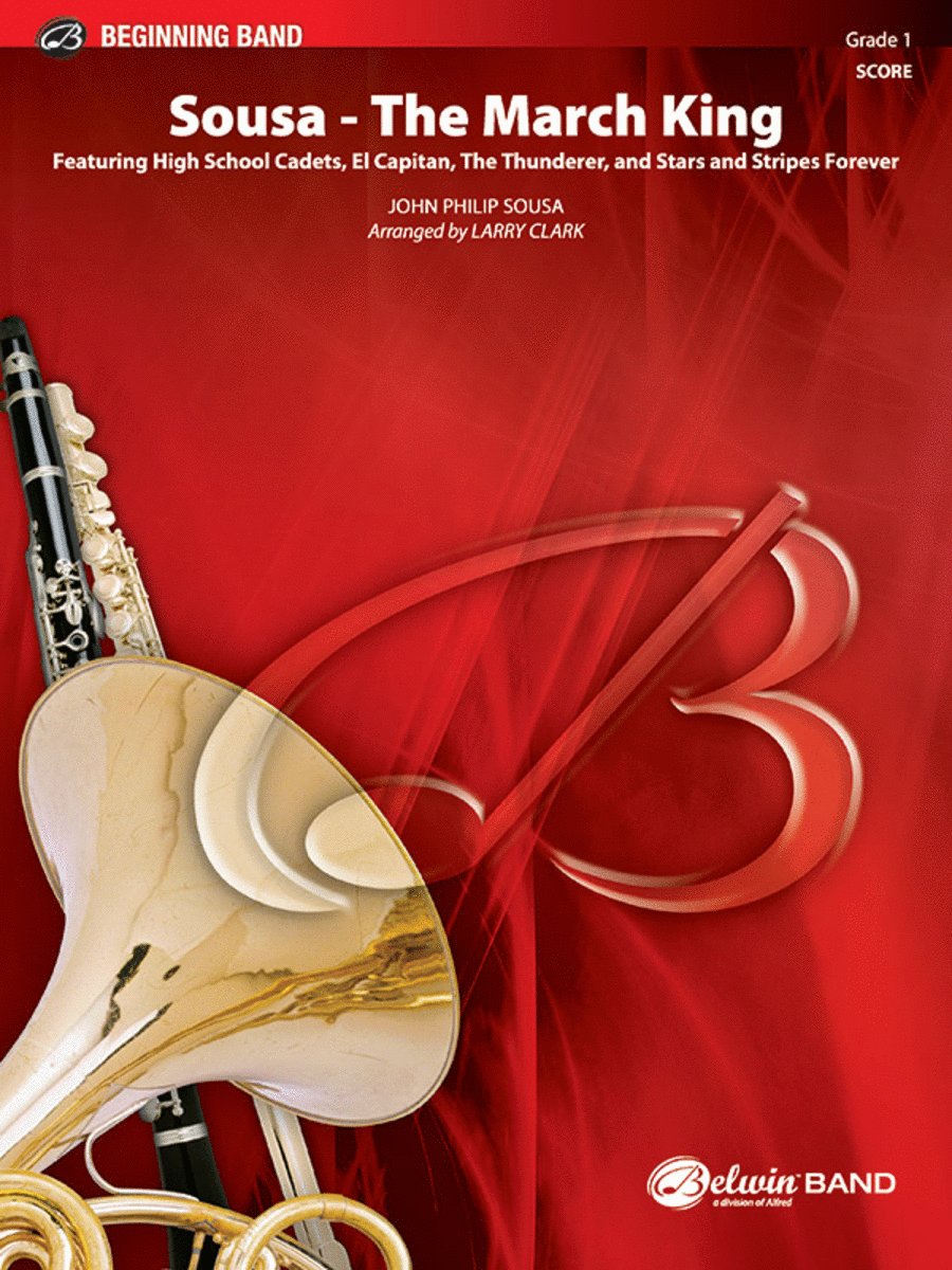 Sousa - The March King Concert Band scores gallery preview page 1