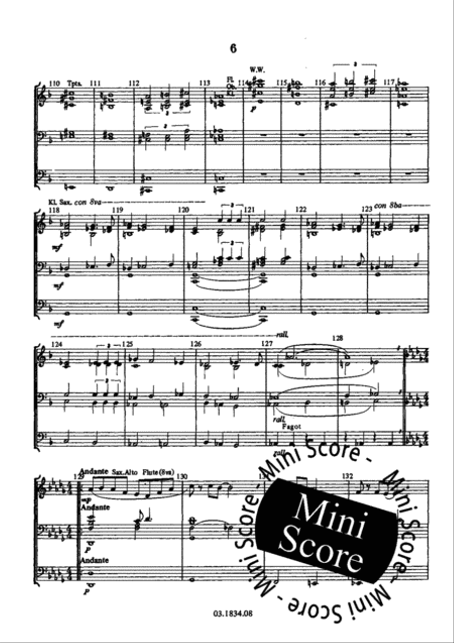 Visions for Video Visions for Video Concert Band scores gallery preview page 10