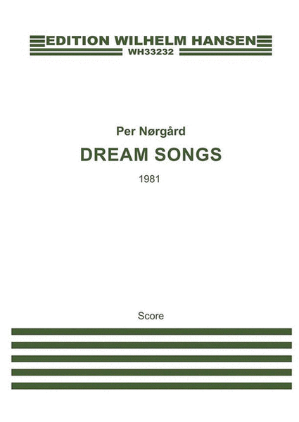 Dream Songs (English Version)