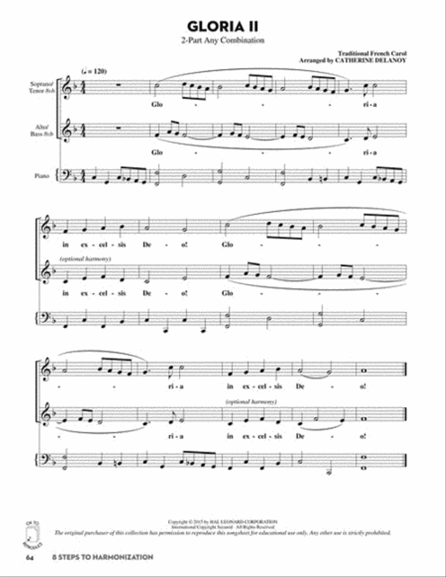 8 Steps to Harmonization Choir scores gallery preview page 7