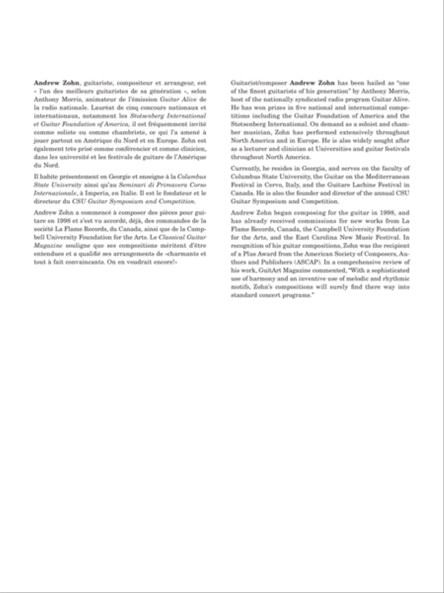 Minstrels Classical Guitar scores gallery preview page 2