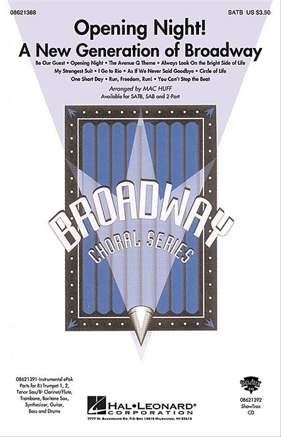 Opening Night - ShowTrax CD image number null