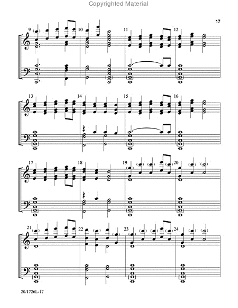 I Heard the Bells of Christmas 5-Octaves scores gallery preview page 9