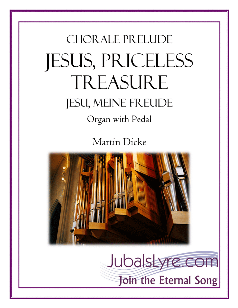 Jesus, Priceless Treasure (Chorale Prelude for Organ) image number null